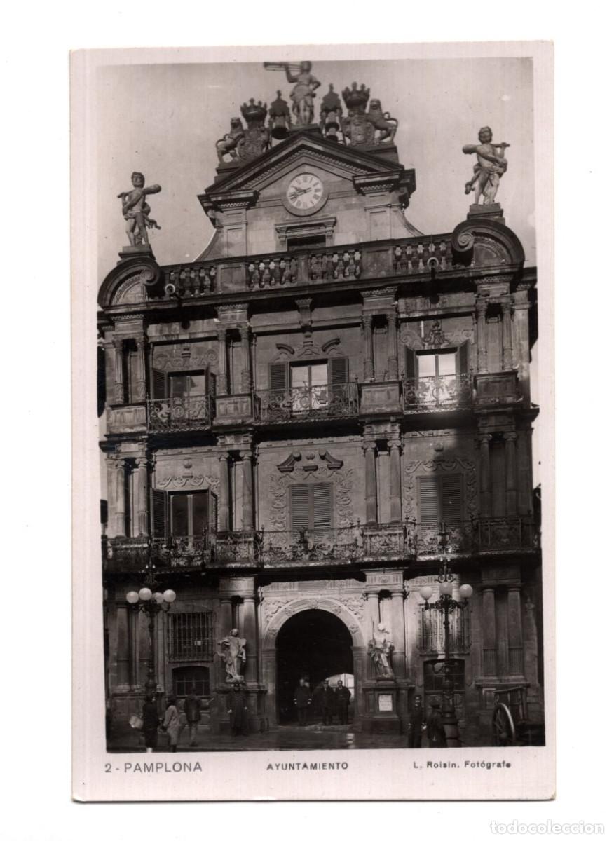 Postales: PAMPLONA.- AYUNTAMIENTO. - Foto 1
