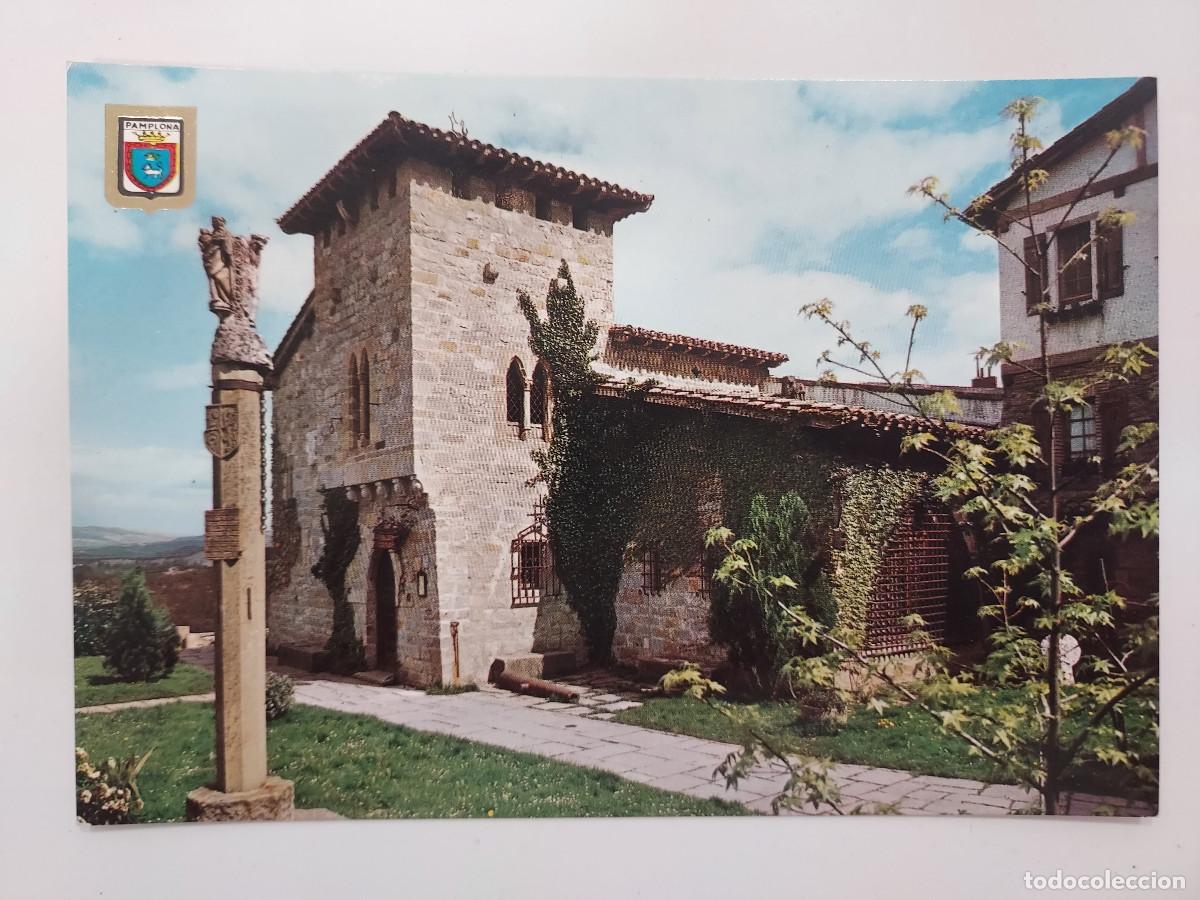 Postales: POSTAL PAMPLONA. CABALLO BLANCO. 1966. SIN CIRCULAR - Foto 1