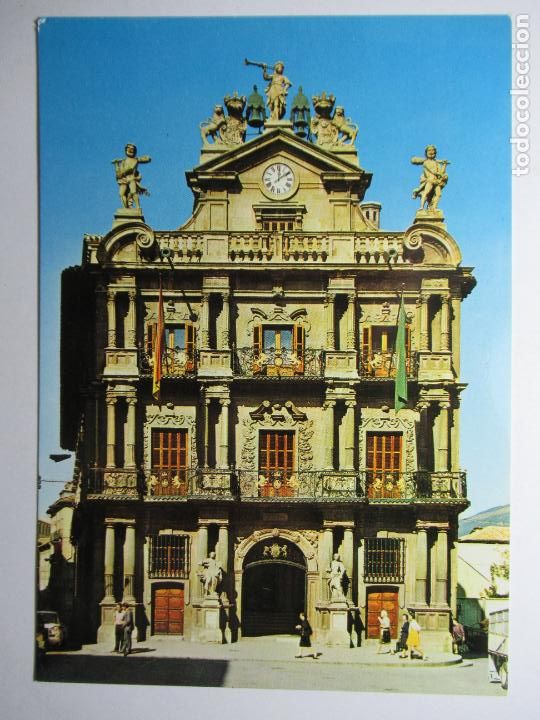 Postales: Pamplona - Ayuntamiento - Foto 1