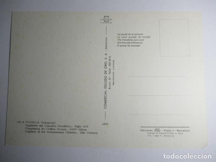 Postales: Tudela (Navarra) - Capiteles del Claustro - Foto 2