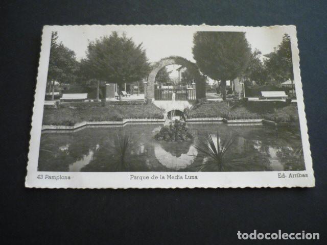 Postales: PAMPLONA PARQUE DE LA MEDIA LUNA - Foto 1