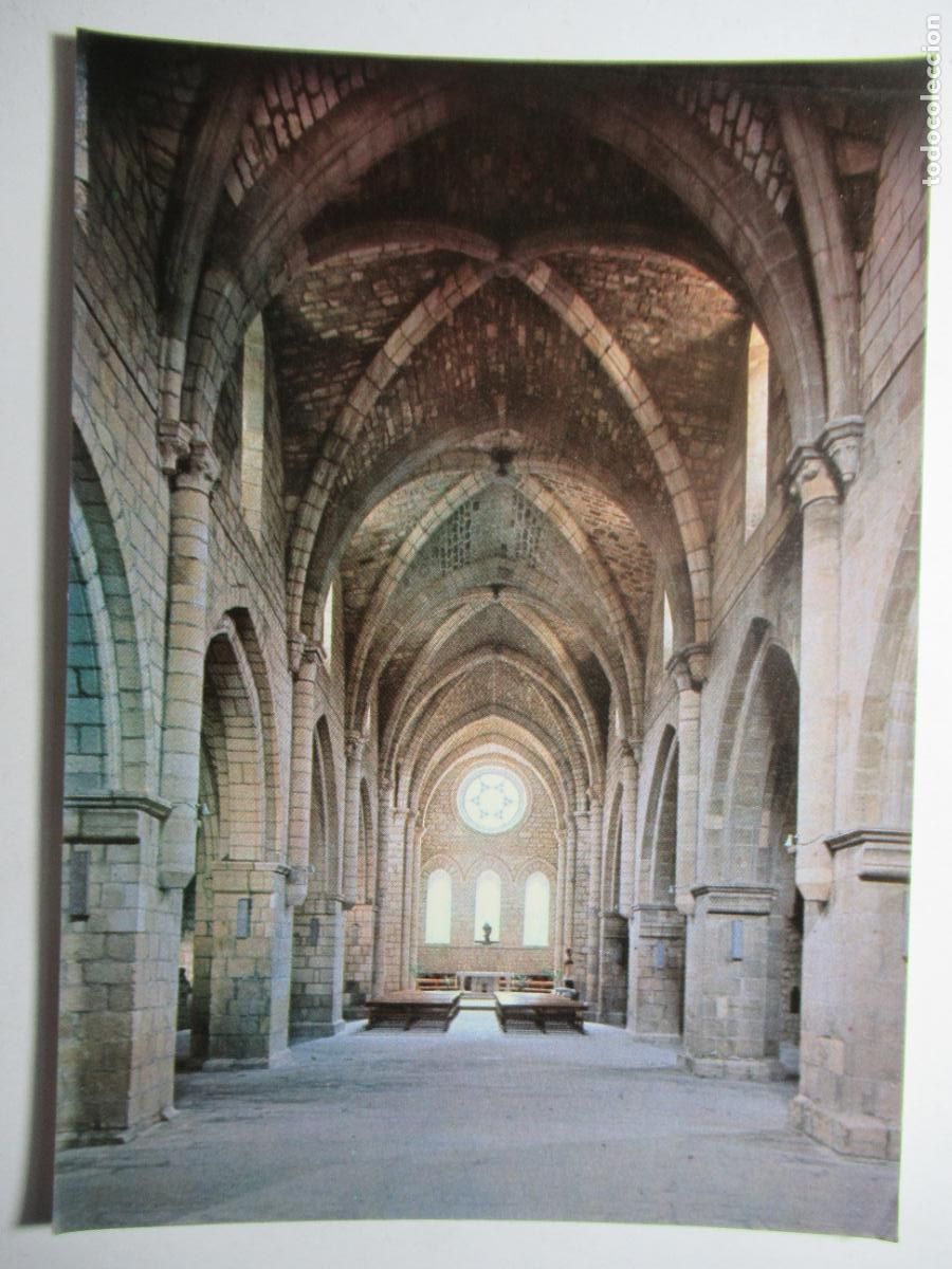Postales: Monasterio de Iranzu (Navarra) - Interior del Templo - Foto 1