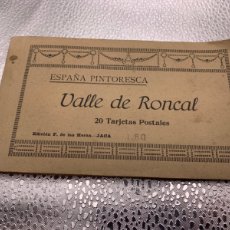 Postales: MUY RARO NAVARRA VALLE DE RONCAL 20 POSTALES DE BURGUI RONCAL URZAINQUI ISABA UZ