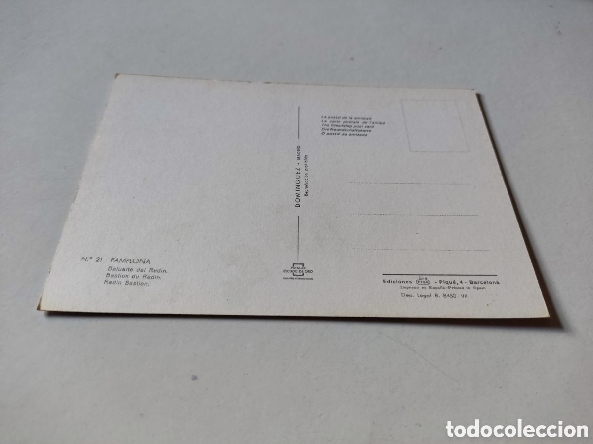 Postales: Postal Pamplona baluarte del Redin - Foto 2