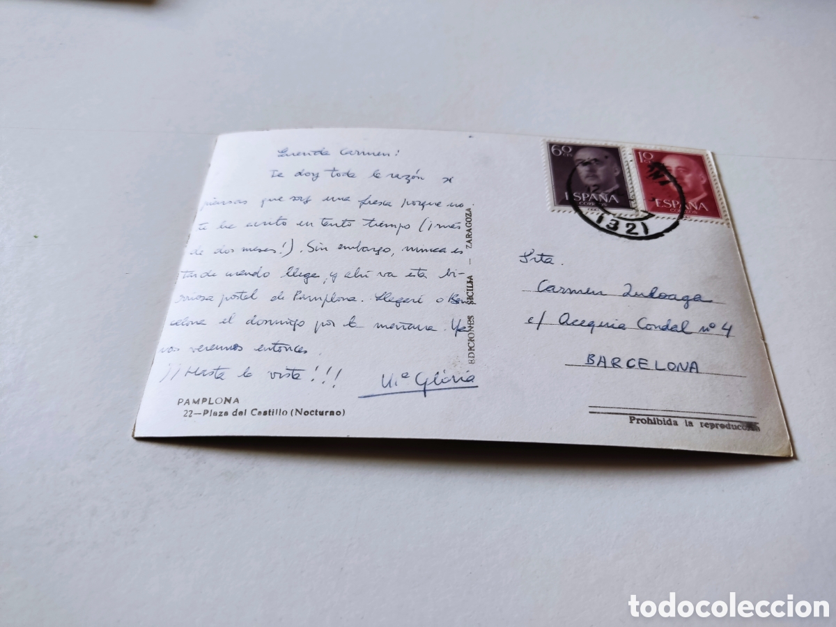 Postales: Postal Pamplona - Foto 2