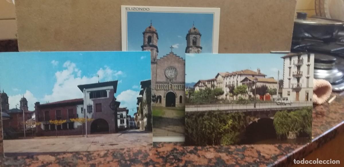 Postales: ELIZONDO - LOTE DE 3 POSTALES - Foto 1