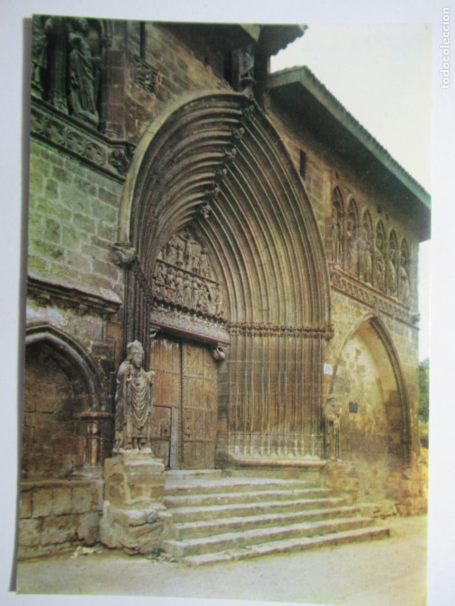 Postales: Estella - Iglesia del Santo Sepulcro - Foto 1