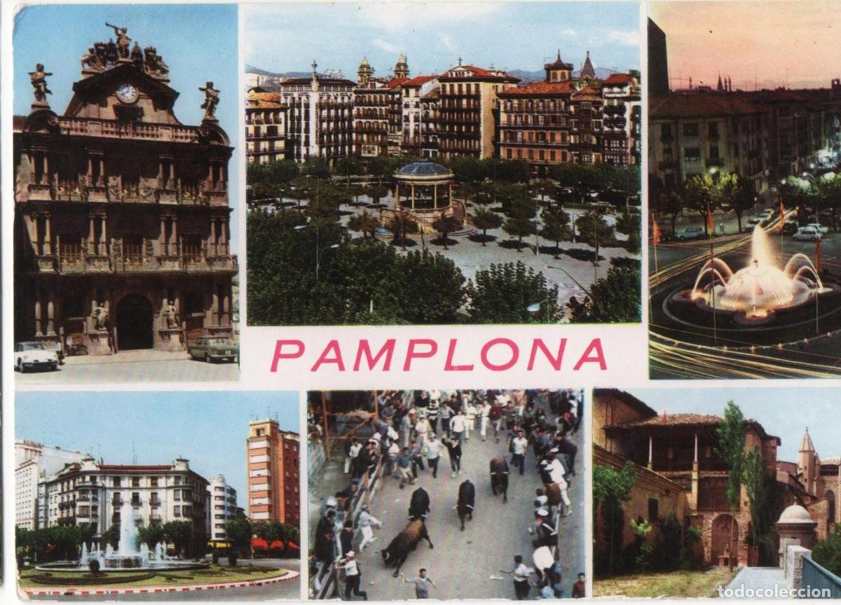 Postales: Pamplona- Navarra-Escrita- - Foto 1
