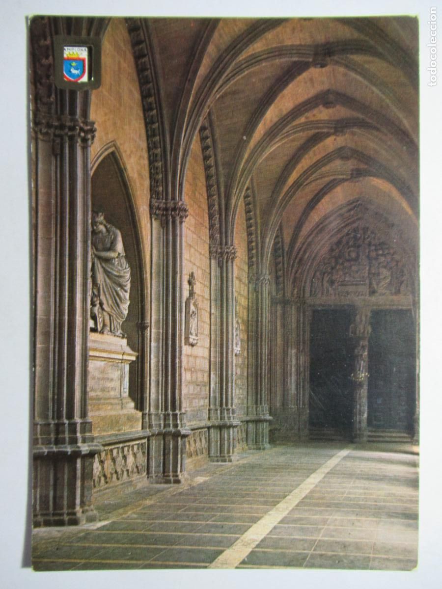 Postales: Pamplona - Catedral. Claustro - Foto 1
