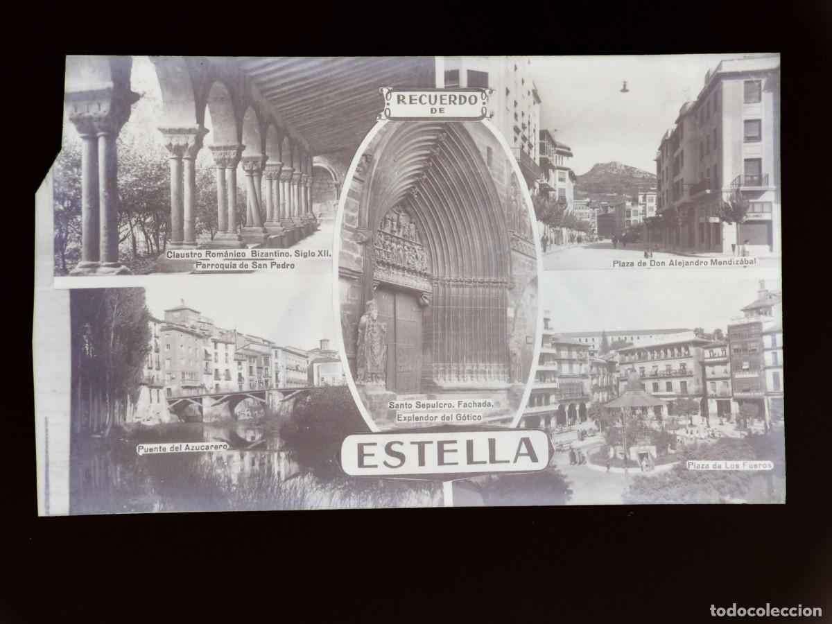 Postales: ESTELLA - CLICHE ORIGINAL NEGATIVO EN CELULOIDE - EDICIONES ARRIBAS - Foto 2