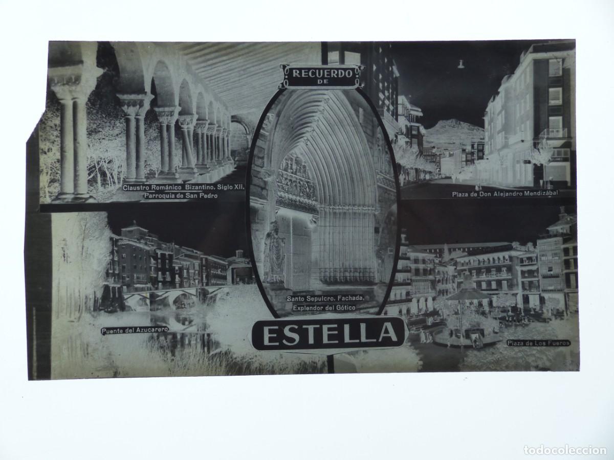 Postales: ESTELLA - CLICHE ORIGINAL NEGATIVO EN CELULOIDE - EDICIONES ARRIBAS - Foto 3