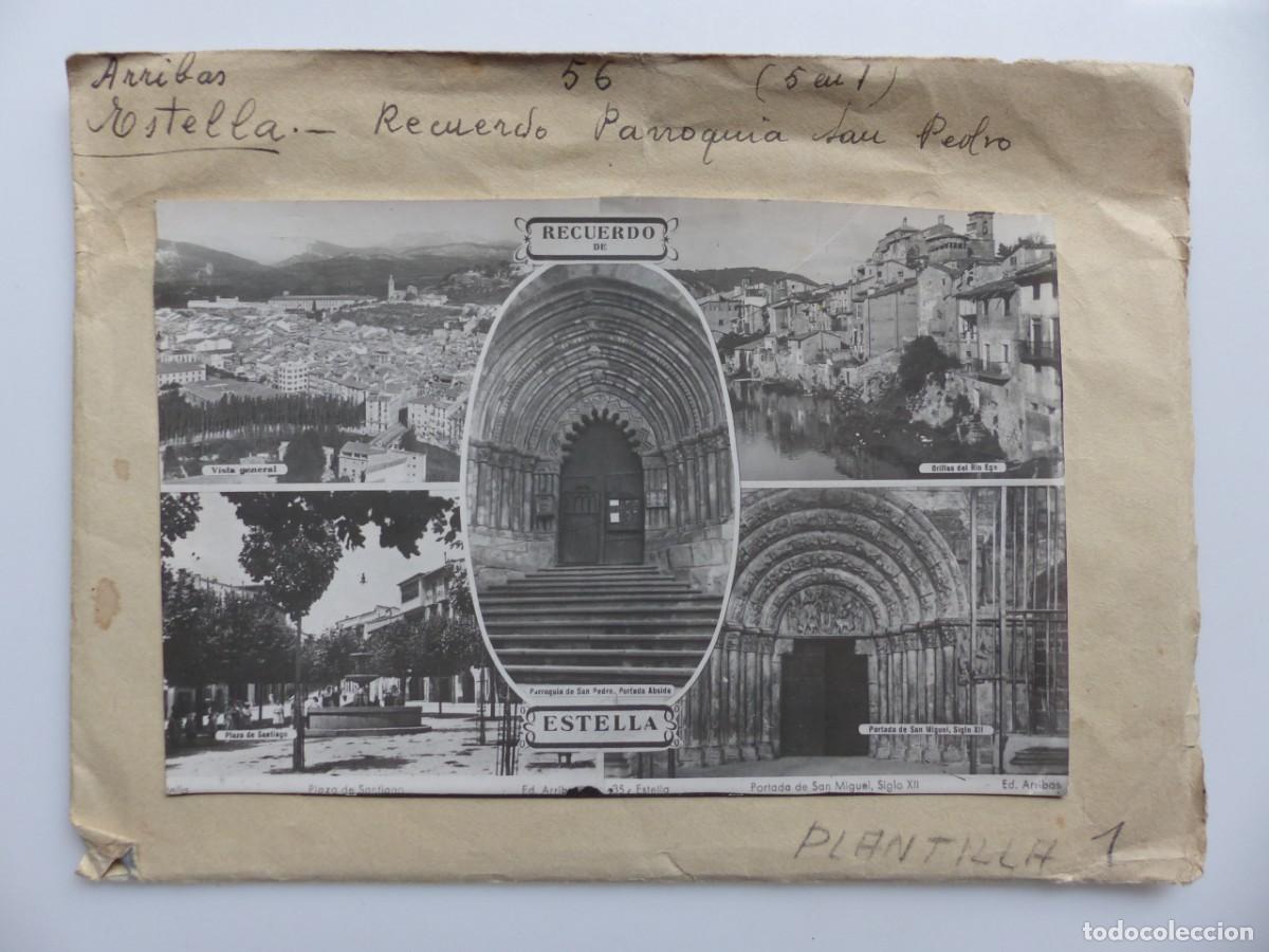Postales: ESTELLA - CLICHE ORIGINAL NEGATIVO EN CELULOIDE - EDICIONES ARRIBAS - Foto 1