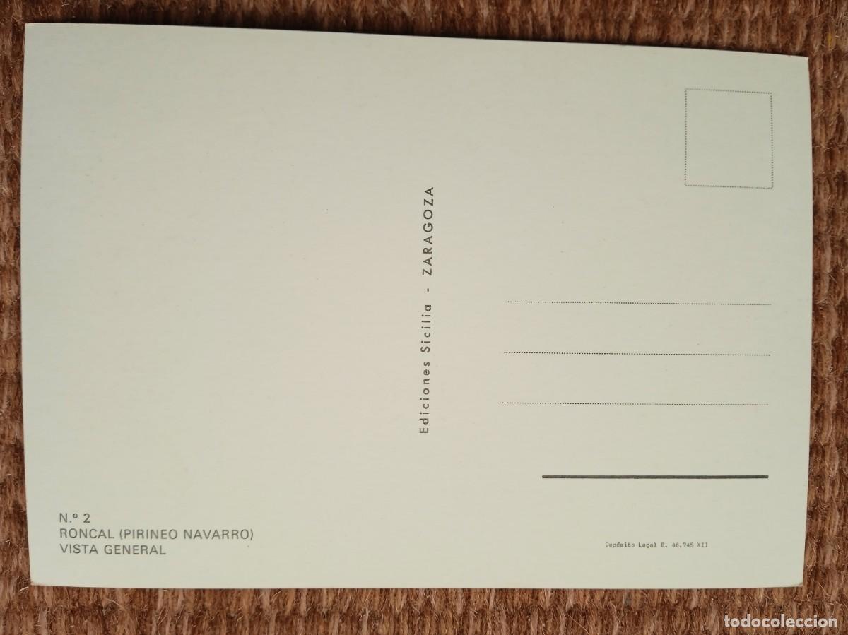 Postales: RONCAL - NAVARRA - EDICIONES SICILIA - Foto 2