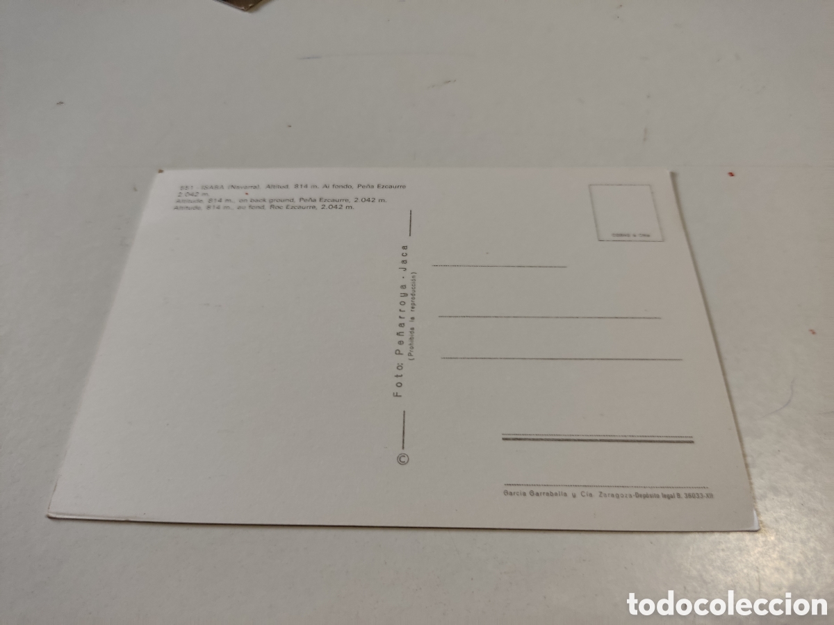 Postales: Postal isaba pe&ntilde;a ezcaurre - Foto 2