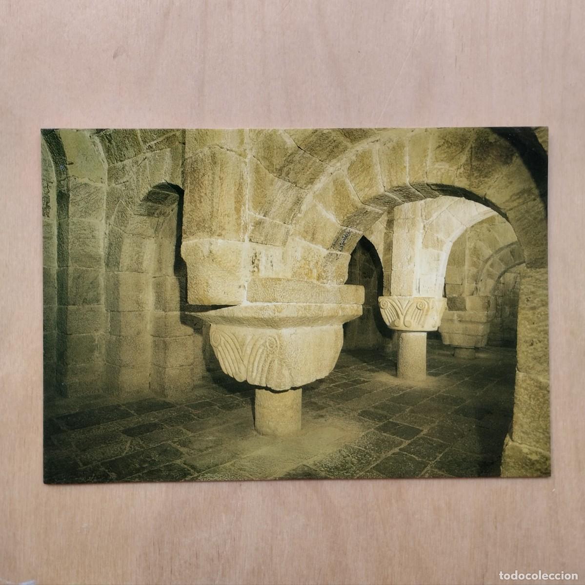 Postales: Postal del Monasterio de Leyre (Navarra), n&deg; 2: Cripta. Ed. Ferka - Foto 1