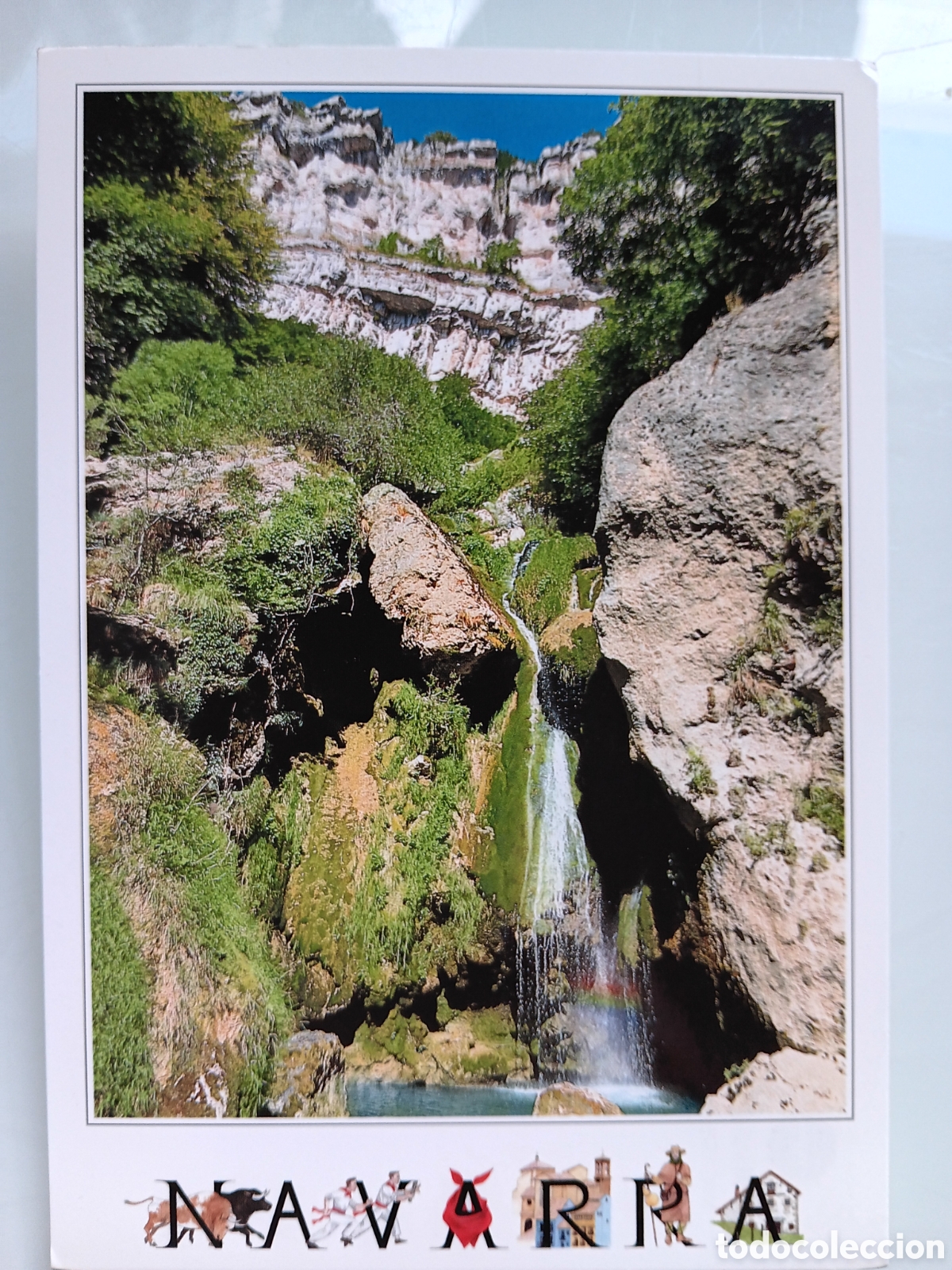 Postales: Postal de Navarra. Nacedero del Urederra - Foto 2
