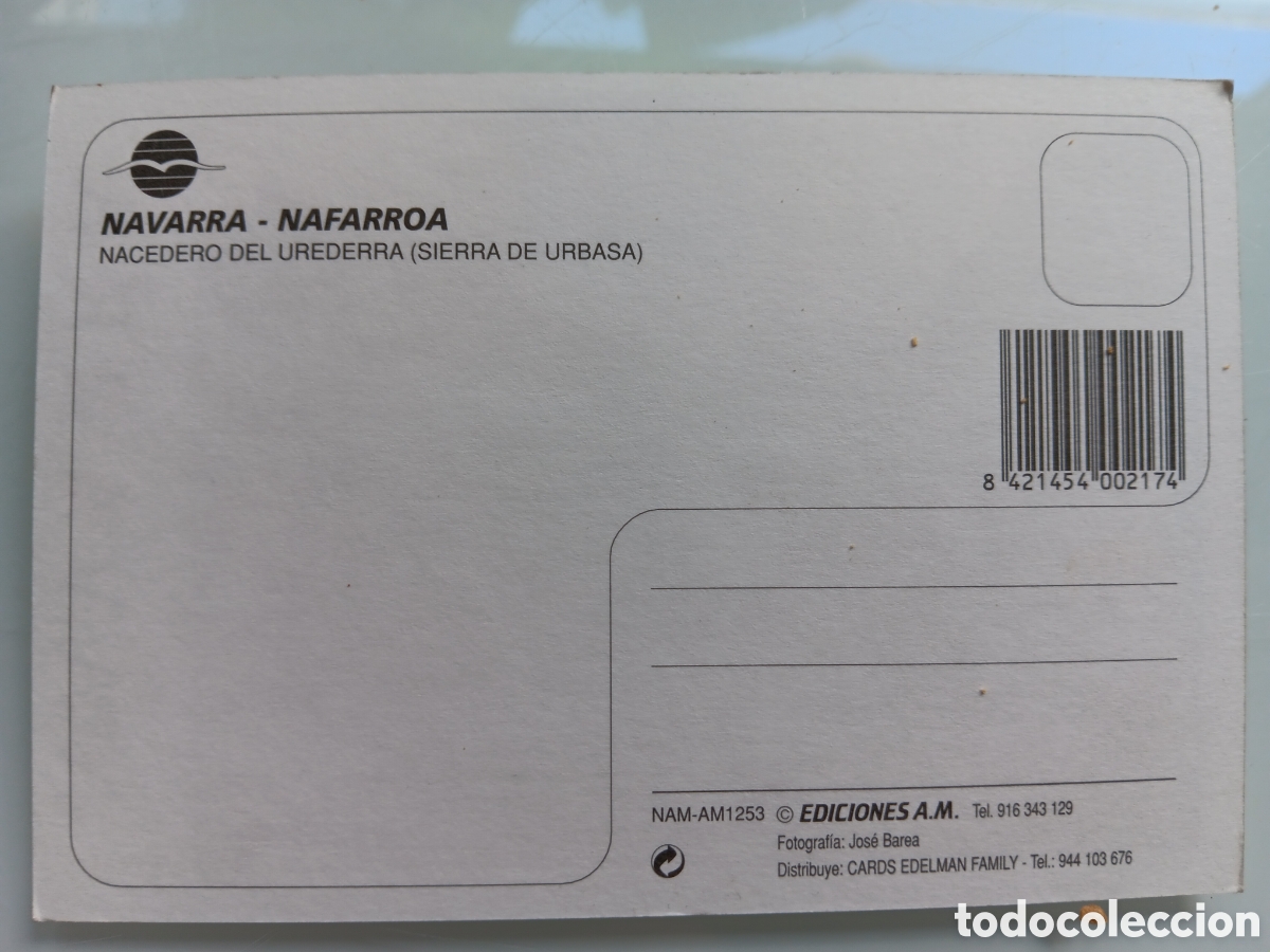 Postales: Postal de Navarra. Nacedero del Urederra - Foto 3