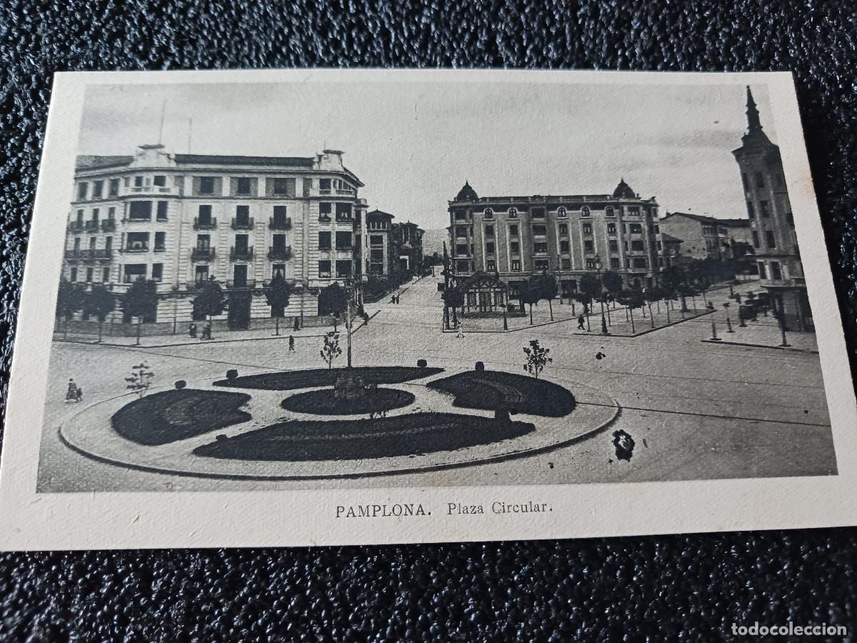 Postales: PAMPLONA. plaza circular. EDICIONES M. ARRIBAS - Foto 1