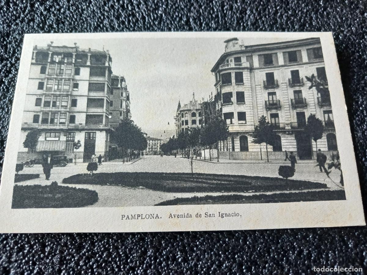Postales: PAMPLONA. avenida de san ignacio. EDICIONES M. ARRIBAS - Foto 1