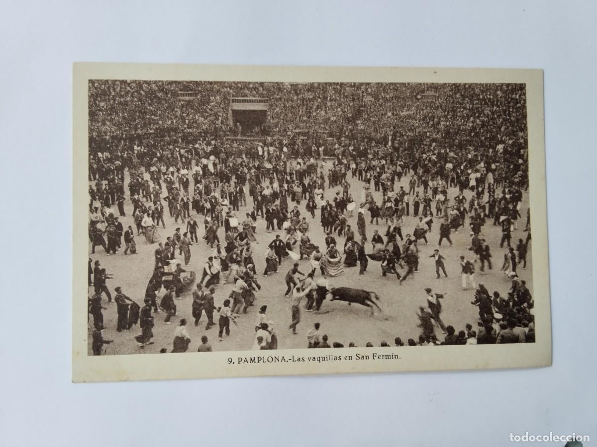 Postales: PAMPLONA , POSTAL ANTIGUA , BLANCO Y NEGRO - Foto 2