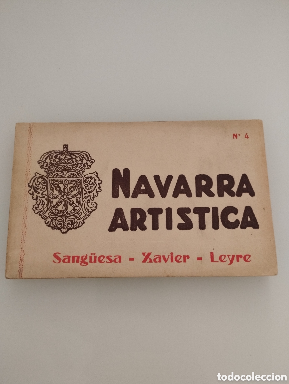 Postales: Libro de 16 postales Navarra art&iacute;stica. - Foto 1