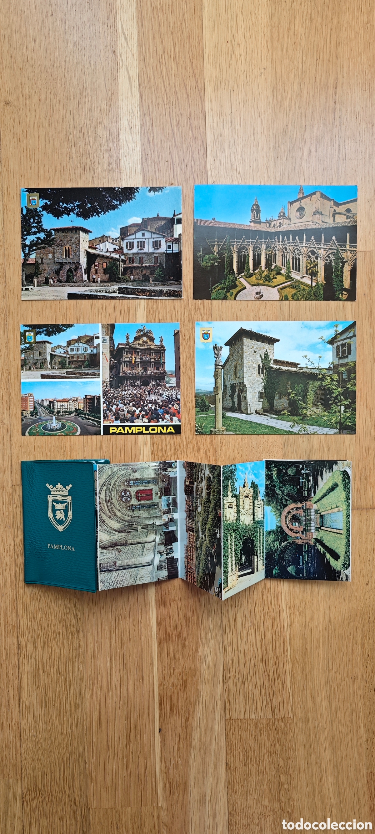 Postales: Pamplona, Navarra, lote postales - Foto 1