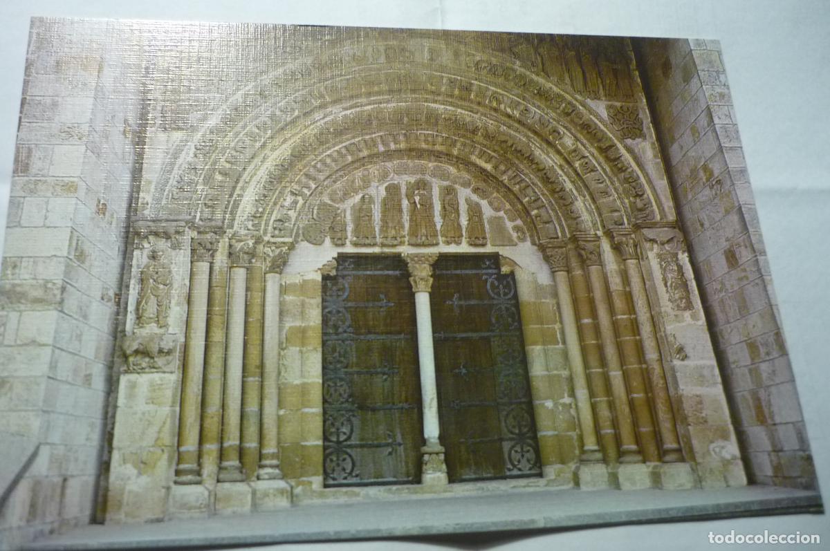 Postales: postal monasterio leyre .-portico - Foto 1