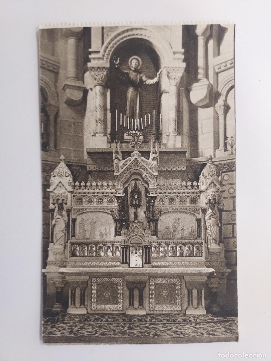 Postales: POSTAL CASTILLO DE JAVIER. NAVARRA. ALTAR MAYOR. SIN CIRCULAR. HAB - Foto 1