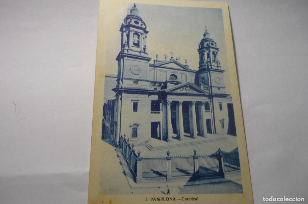 Postales: postal pamplona .-catedral cm - Foto 1