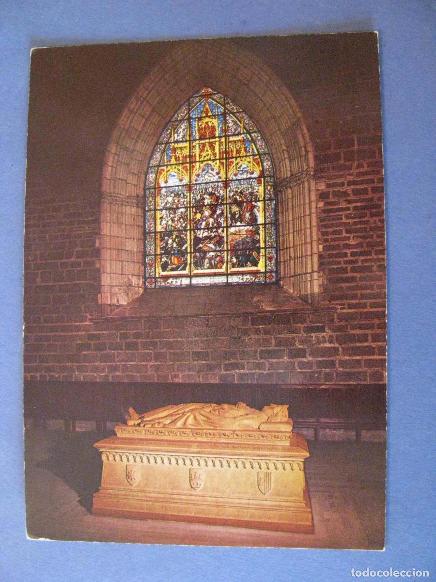 Postales: POSTAL DE RONCESVALLES. SEPULCRO DEL REY D. SANCHO. ED. COMPLEX. - Foto 1