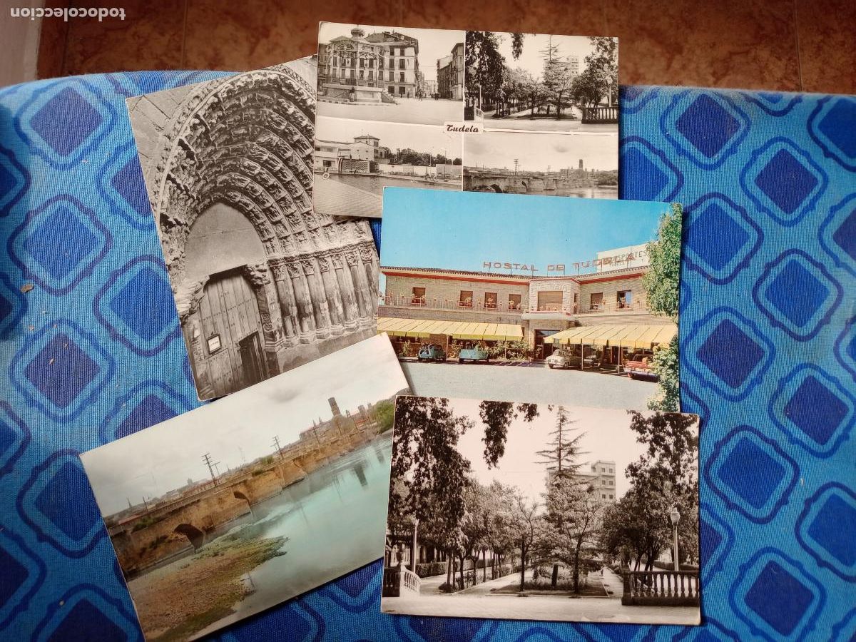 Postales: Tudela, Navarra. Lote de 5 postales - Foto 1
