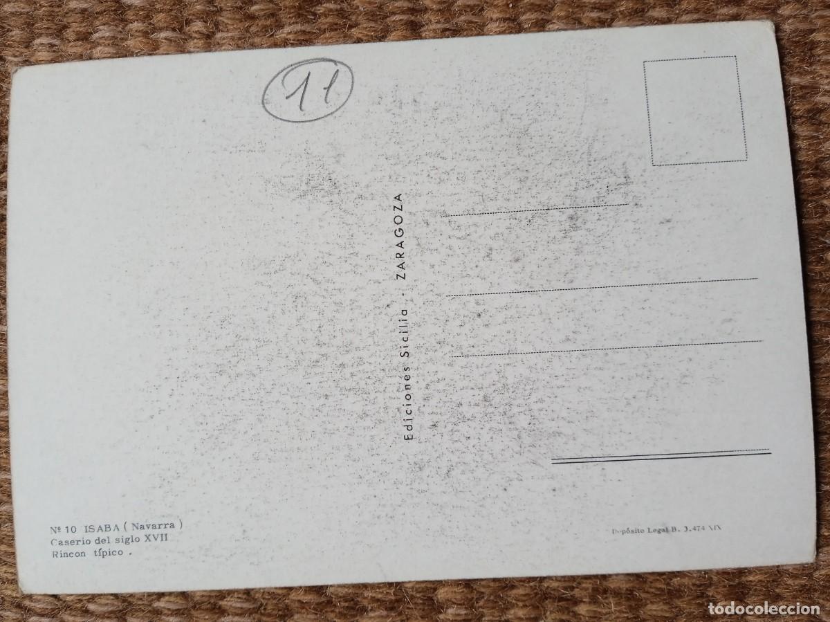 Postales: ISABA - NAVARRA - ED. SICILIA - Foto 2