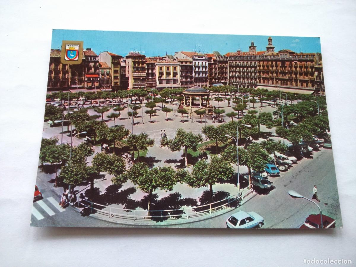 Postales: POSTAL -- PLAZA DEL CASTILLO -- PAMPLONA -- - Foto 1