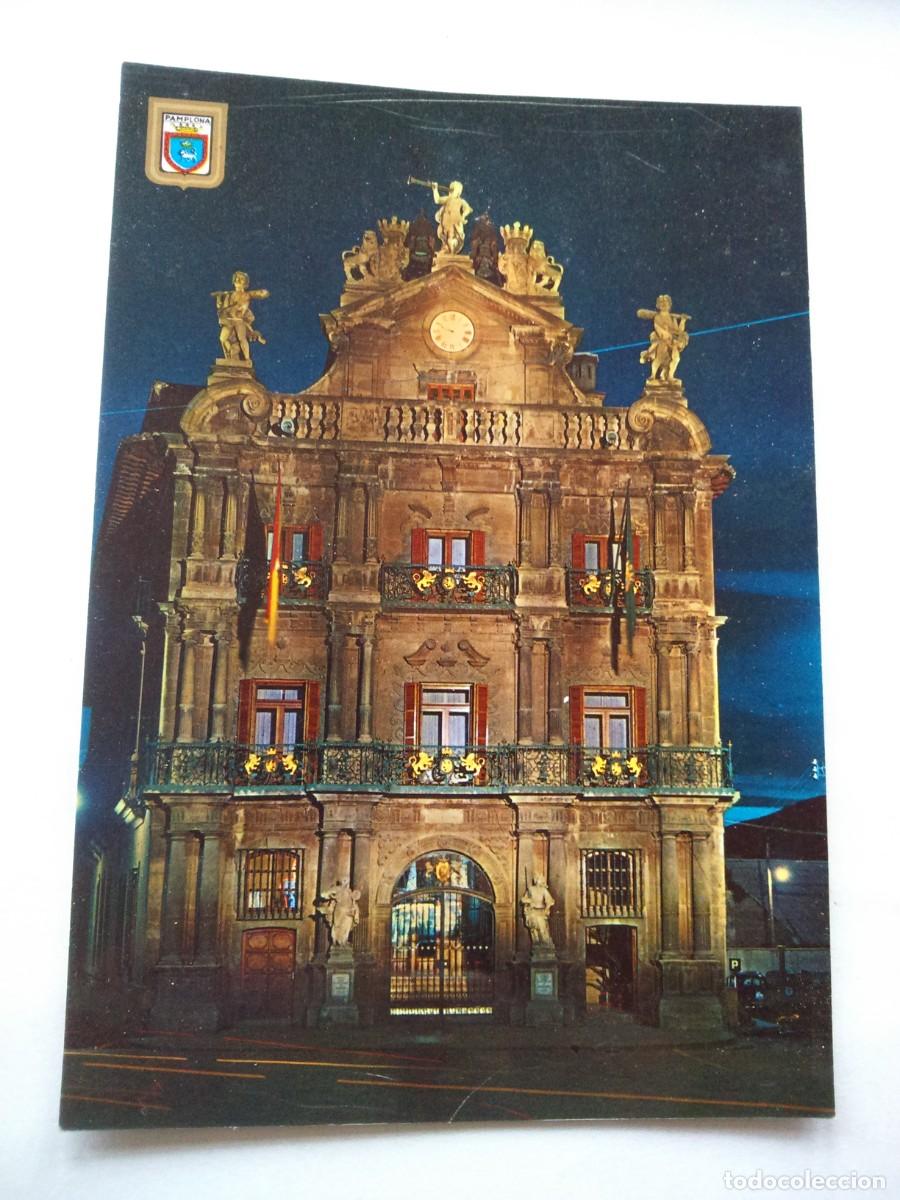 Postales: POSTAL -- AYUNTAMIENTO -- PAMPLONA -- - Foto 1