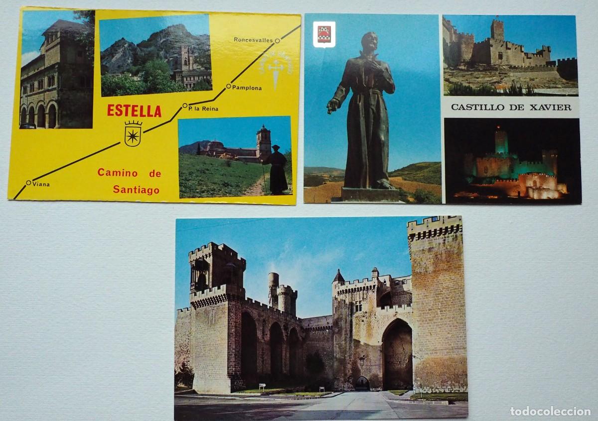 Postales: LOTE DE 3 POSTALES DE NAVARRA - Foto 1