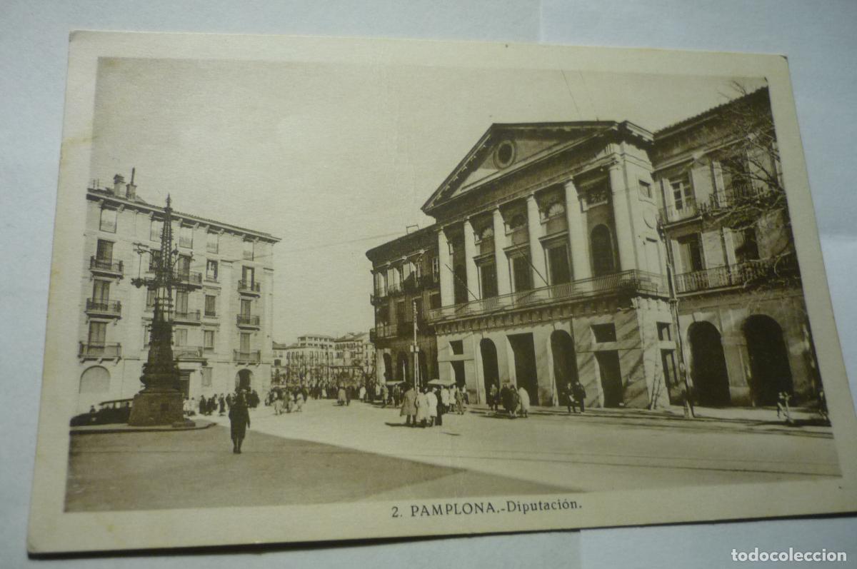 Postales: postal pamplona diputacion cm - Foto 1