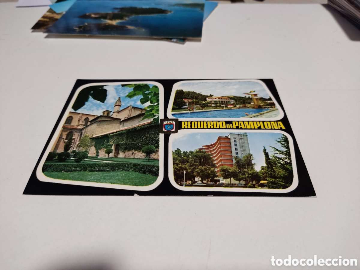 Postales: Postal Pamplona piscina etc - Foto 1