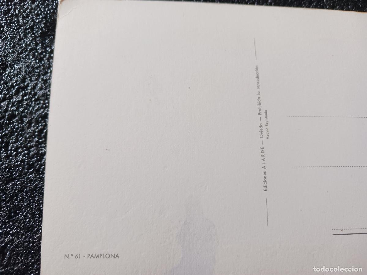 Postales: 61 RECUERDO DE PAMPLONA, ED. ALARDE - Foto 2