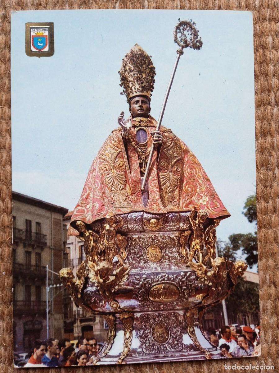 Postales: PAMPLONA - PROCESION DE SAN FERMIN - ED. DOMINGUEZ - Foto 1