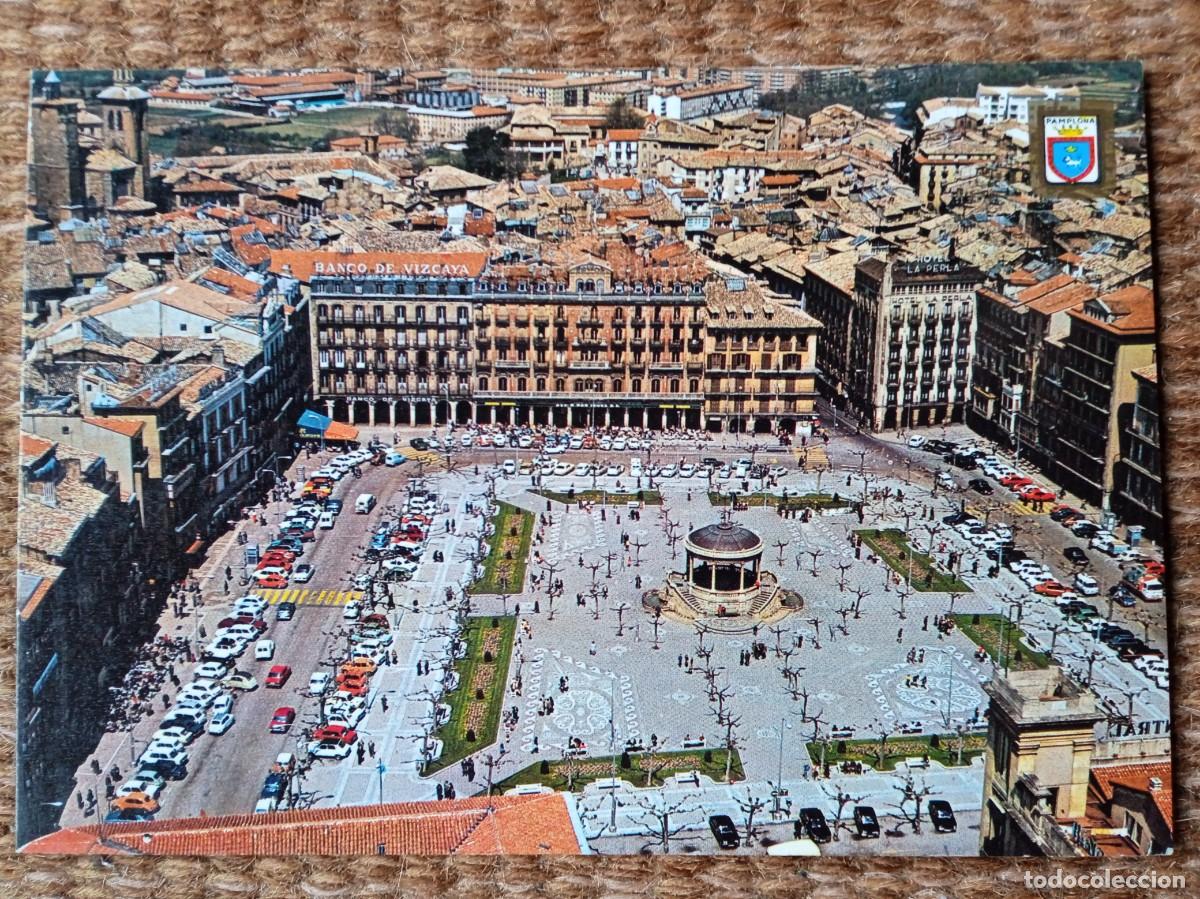 Postales: PAMPLONA - PLAZA DEL CASTILLO - ED. CEDOSA - Foto 1