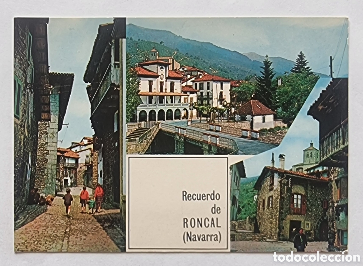 Postales: RONCAL - NAVARRA - DIVERSAS VISTAS - Foto 1