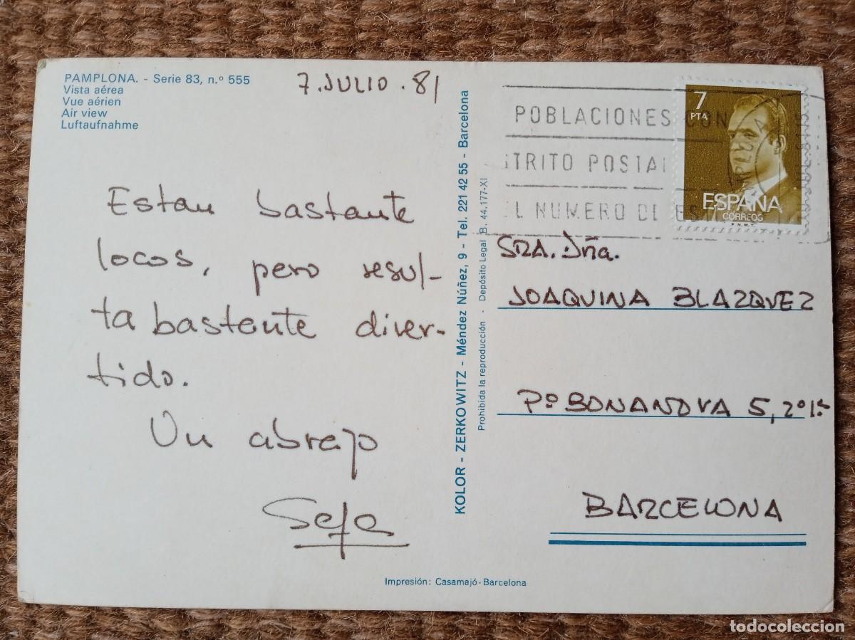 Postales: PAMPLONA - NAVARRA - ED. ZERKOWITZ - Foto 2