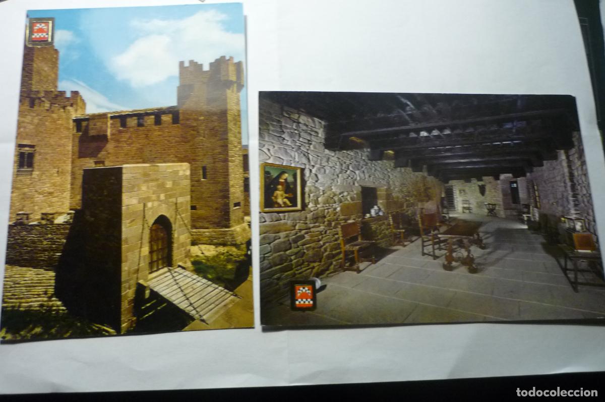 Postales: lote postales castillo de javier - Foto 1