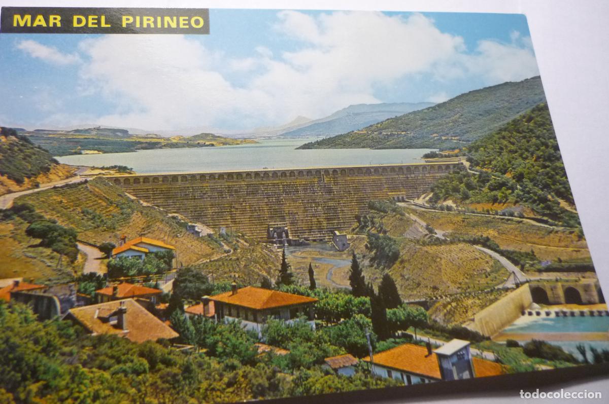 Postales: POSTAL NAVARRA PANTANO DE YESA - Foto 1