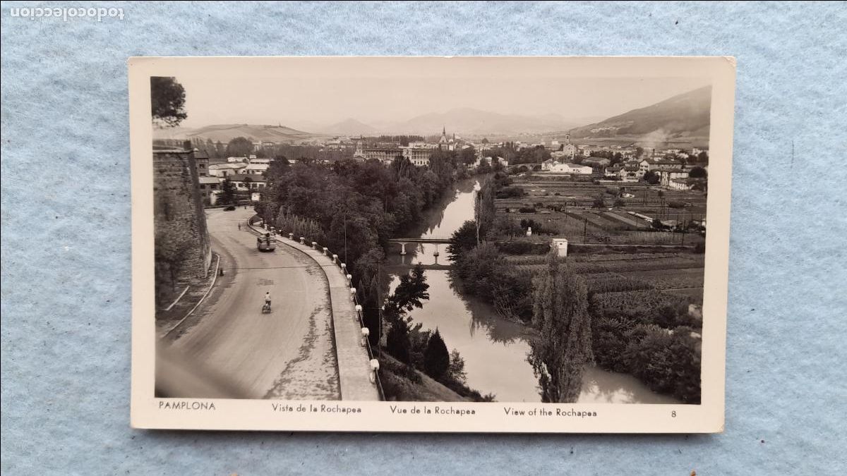 Postales: Pamplona. Vista de la Rochapea. - Foto 1