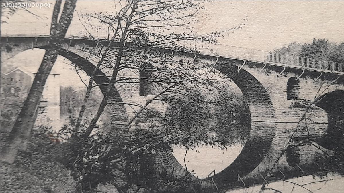 Postales: Pamplona. Puente de la Magdalena. - Foto 2