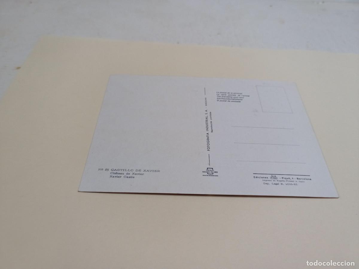 Postales: NAVARRA - POSTAL CASTILLO DE XAVIER - Foto 2