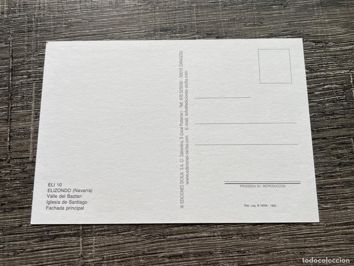 Postales: Postal Elizondo Valle del Bazt&aacute;n | Navarra - Foto 2