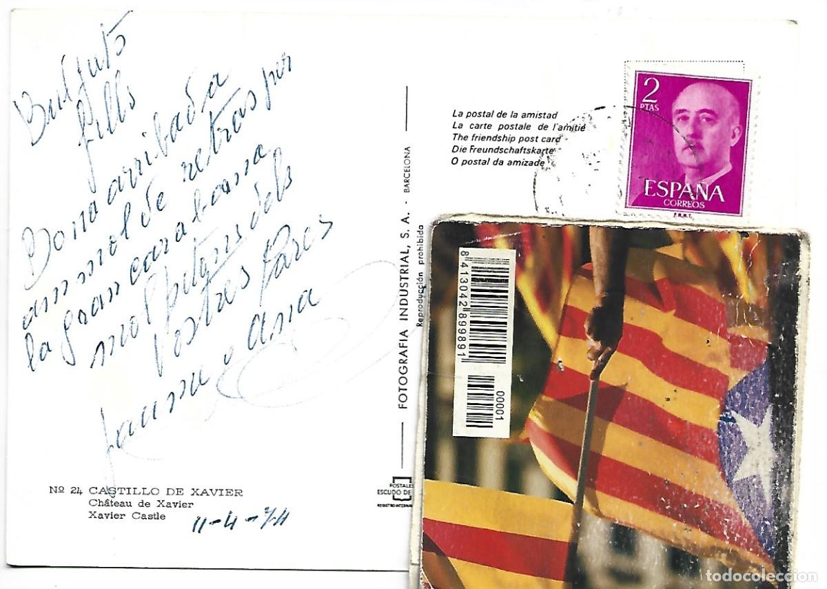Postales: CASTILLO DE XAVIER - XAVIER CASTLE.- XAVIER / NAVARRA - Foto 2