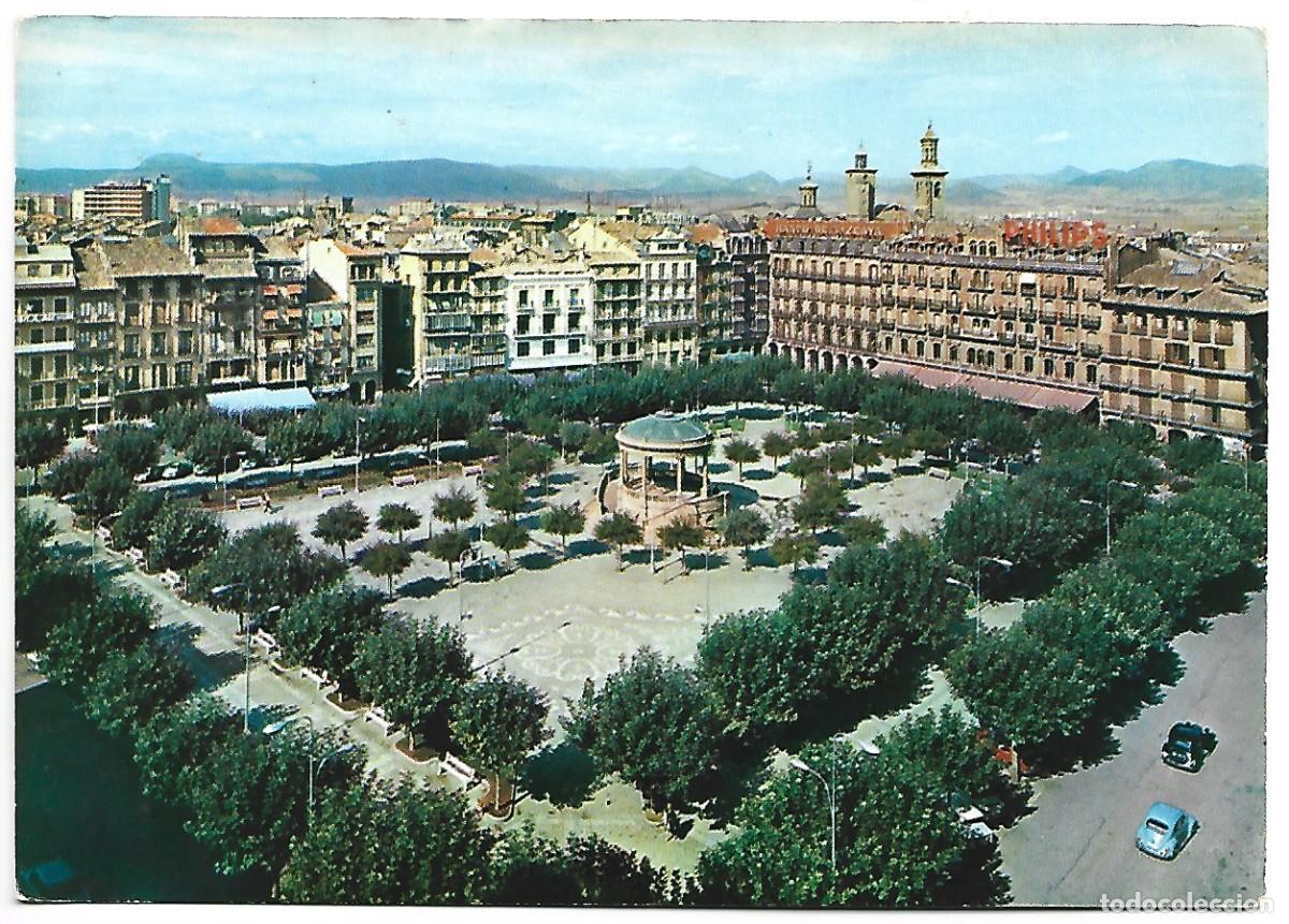 Postales: PLAZA DEL CASTILLO / CASTILLO SQUARE.- PAMPLONA - Foto 1